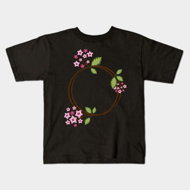 Hoya australis lisa blooms Kids T-Shirt by gronly